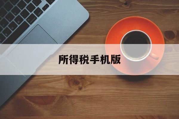 所得税手机版(所得税申报app)